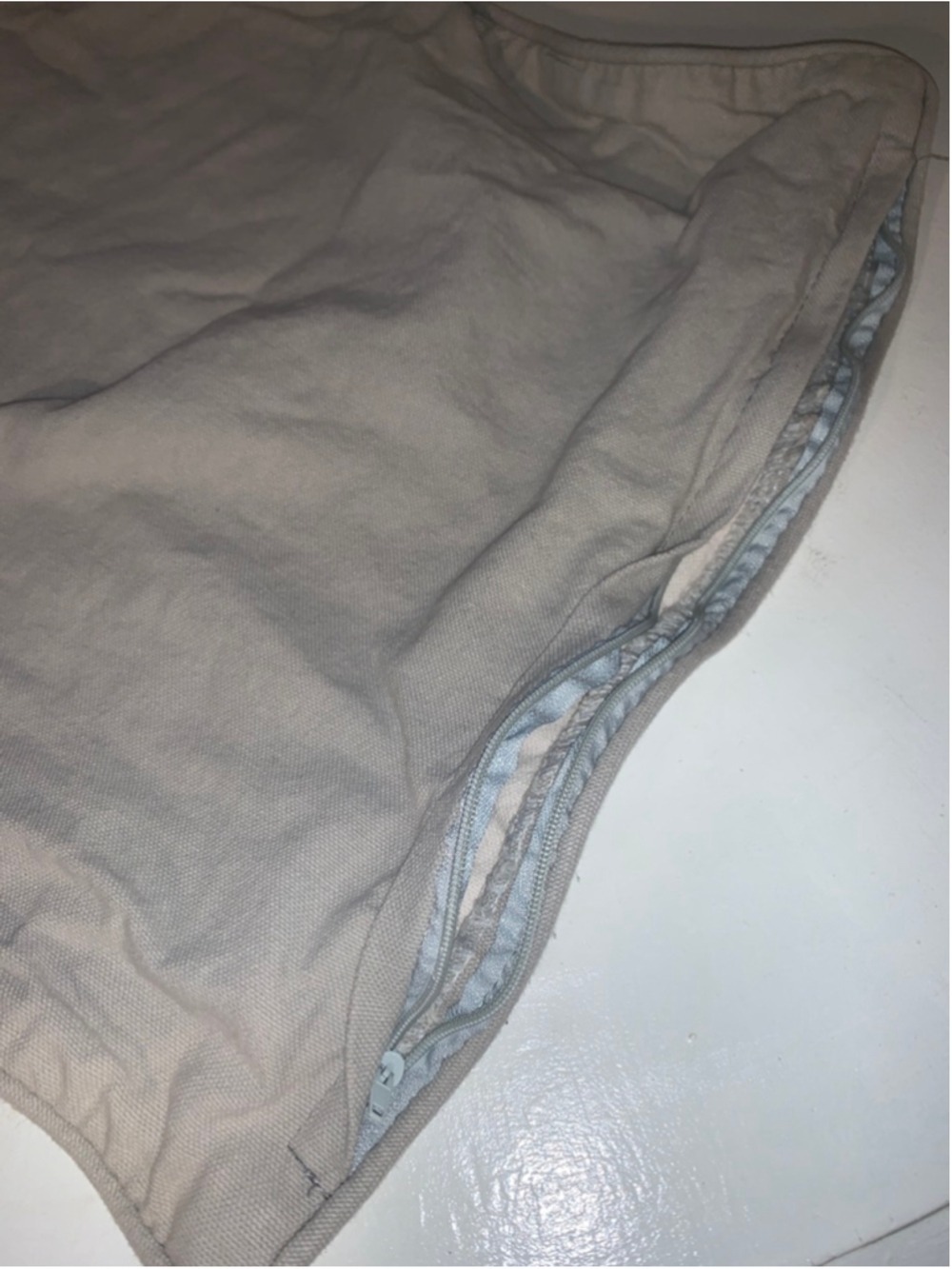 Unbranded Beige Gray "Good Morning Gorgeous" Decorative Pillow One Size - Picture 3 of 7